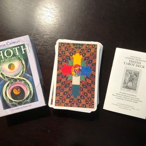 Thoth Tarot Deck & Guidebook by Aleister Crowley